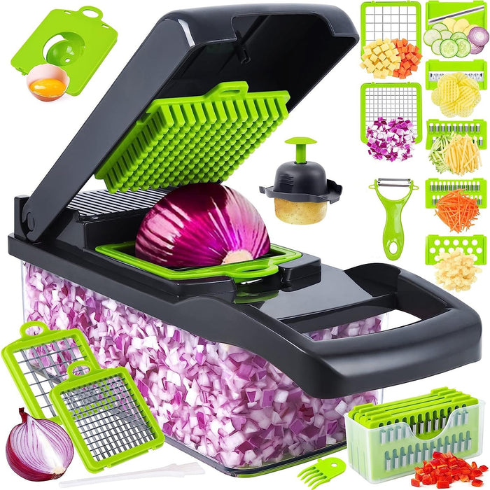 Multifunctional Vegetable Slicer and Grater Set