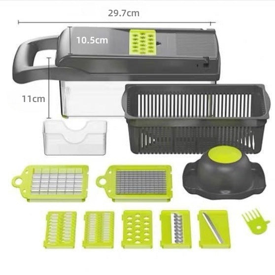 Multifunctional Vegetable Slicer and Grater Set - Image 5