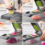 Multifunctional Vegetable Slicer and Grater Set image 3